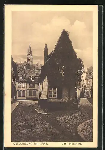 AK Quedlinburg am Harz, Der Finkenherd