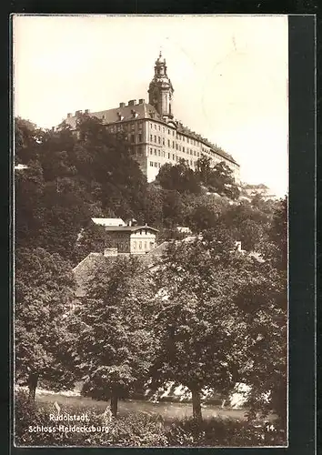 AK Rudolstadt, Schloss Heidecksburg