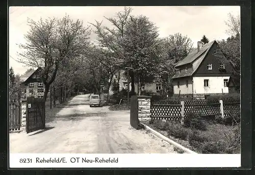 AK Rehefeld / E., Häuserpartie in Neu-Rehfeld