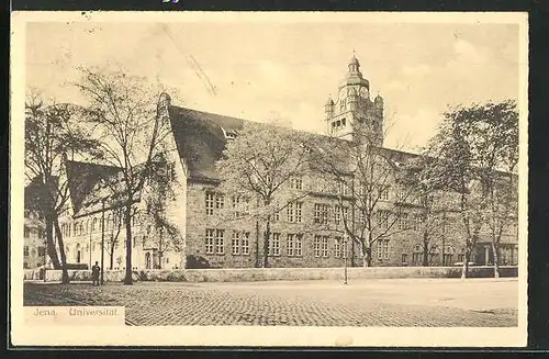 AK Jena, Blick zur Universität