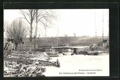 AK Coulanges-sur-Yonne, Le Pertuis