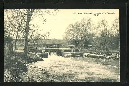 AK Coulanges-sur-Yonne, Le Perthuis