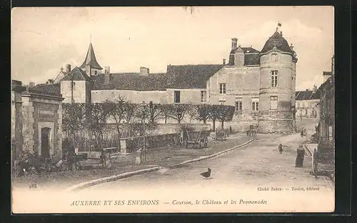 AK Courson, Le Château et les Promenades