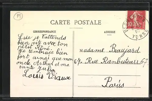 AK Vermenton, Vue sur la Cure