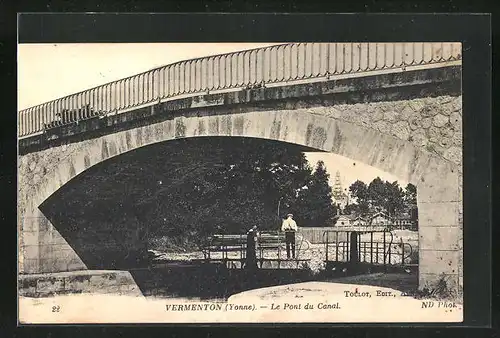 AK Vermenton, Le Pont du Canal