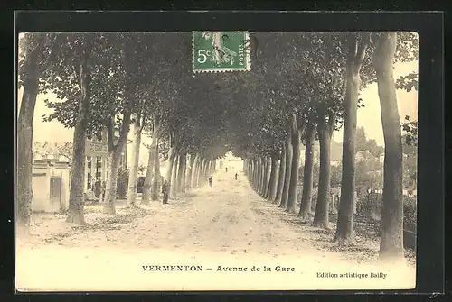 AK Vermenton, Avenue de la Gare