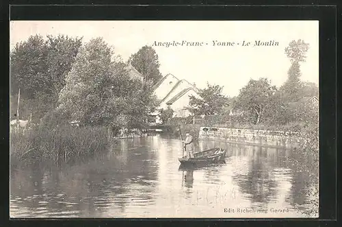 AK Ancy-le-Franc, Le Moulin