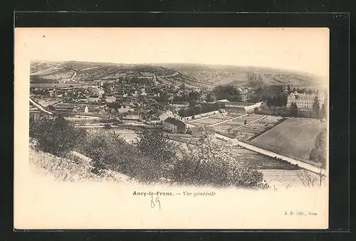 AK Ancy-le-Franc, Vue générale