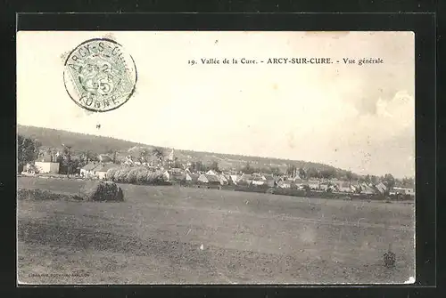 AK Arcy-sur-Cure, Vue générale