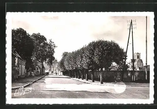 AK Appoigny, Rue du Pont-de-la-Vierge