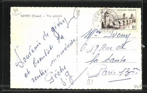 AK Givry, Vue générale