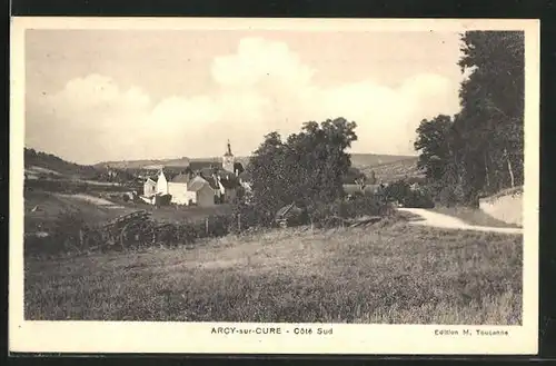 AK Arcy-sur-Cure, Coté Sud