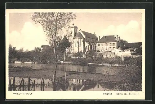 AK Mailly-la-Ville, L`Eglise