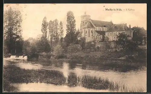 AK Mailly-la-Ville, L`Eglise