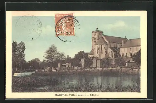 AK Mailly-la-Ville, L`Eglise