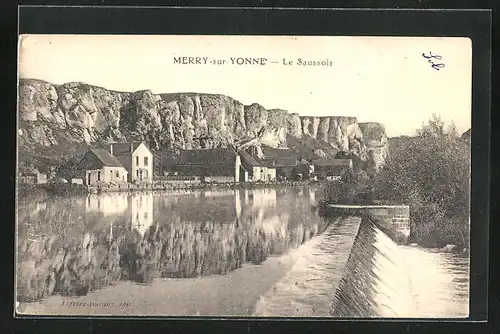 AK Merry-sur-Yonne, Le Saussois