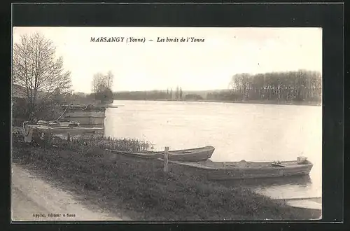 AK Marsangy, Les bords de l`Yonne