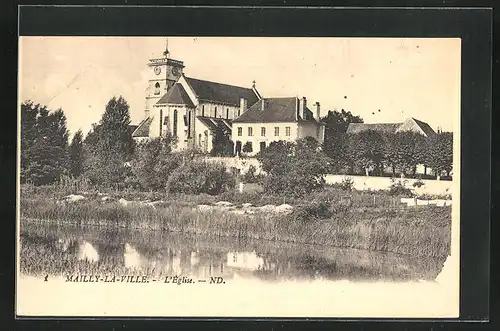 AK Mailly-la-Ville, L`Eglise