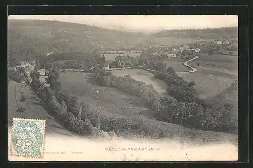 AK Vézelay, Panorama