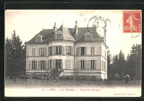 AK Cry, Le Château, Vue prise du parc