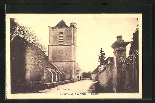 AK Lucy-sur-Yonne, Eglise