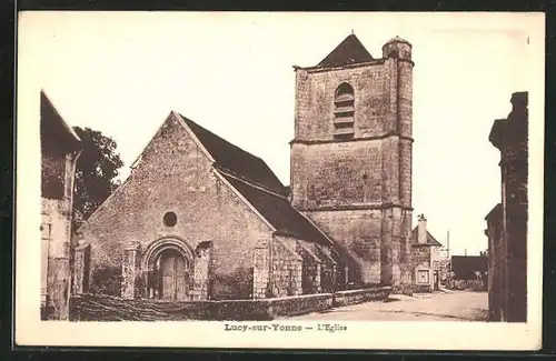 AK Lucy-sur-Yonne, L`Eglise