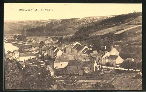 AK Mailly-la-Ville, Vue Générale