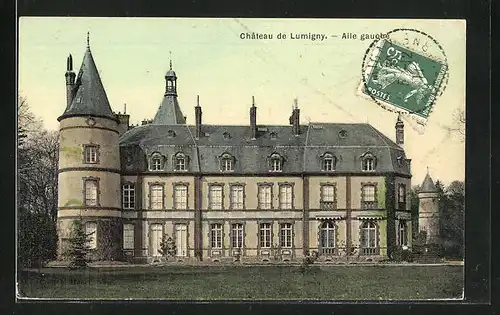 AK Lumigny-Nesles-Ormeaux, Château de Lumigny, Aile gauche