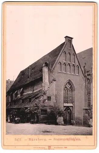 Fotografie Ernst Roepke, Wiesbaden, Ansicht Nürnberg, Bratwurstglöcklein