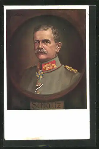 AK Heerführer Scholtz in Uniform