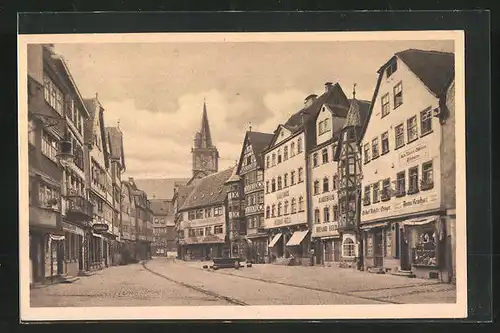 AK Wertheim am Main, Marktplatz