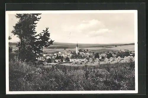 AK Griesbach /Opf., Ortsansicht mit Kirche