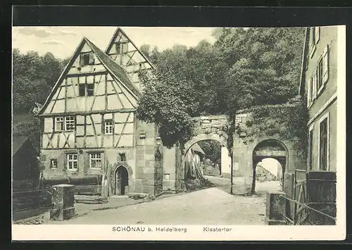 AK Schönau /Heidelberg, Klostertor