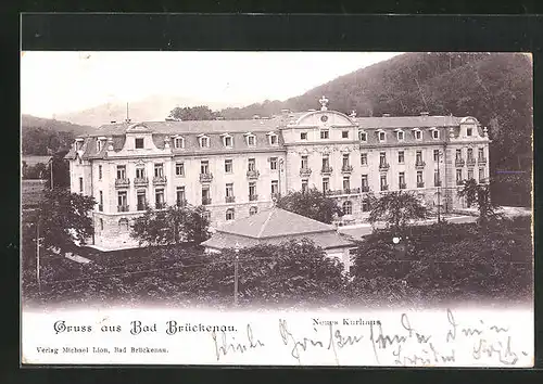 AK Bad Brückenau, Neues Kurhaus