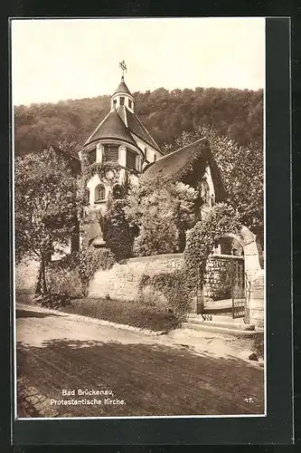 AK Bad Brückenau, Protestantische Kirche