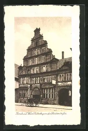 AK Hameln, Rattenkrug an der Bäckerstrasse