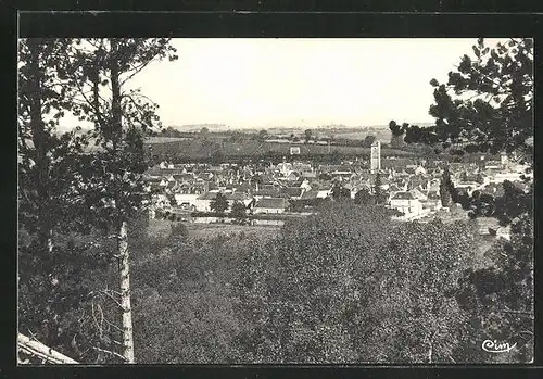 AK Coulanges-sur-Yonne, Vue générale