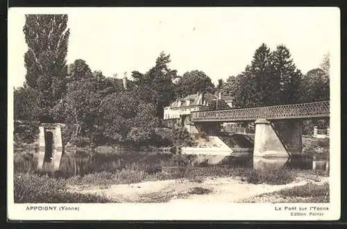 AK Appoigny, Le Pont sur l`Yonne