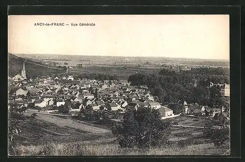 AK Ancy-le-Franc, Vue générale