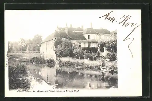 AK Chablis, Anciennes Fortifications et Grand Pont