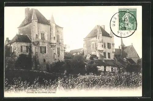 AK Vézinnes, Château de Vézinnes, Ruines