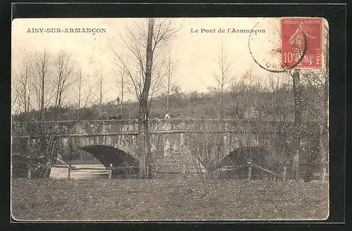 AK Aisy-sur-Armancon, Le Pont de l`Armancon