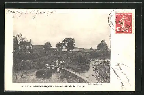 AK Aisy-sur-Armancon, Passerelle de la Forge