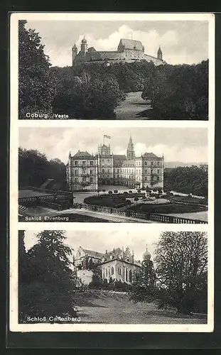 AK Coburg, Schloss Ehrenburg, Schloss Caltenberg, Veste