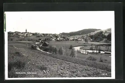 AK Haslach /Oberdonau, Ortsansicht