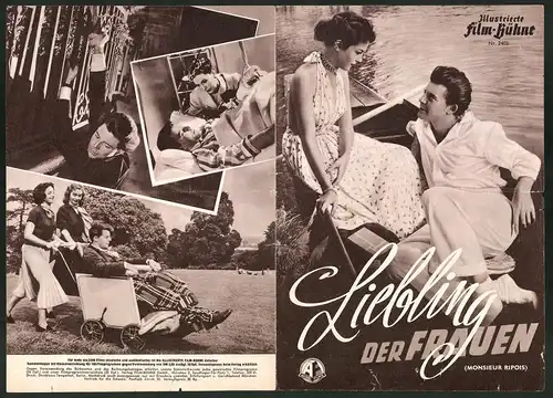 Filmprogramm IFB Nr. 2403, Liebling der Frauen, Gérard Philipe, Germaine Montero, Regie: René Clément