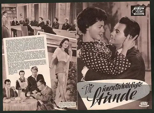 Filmprogramm DNF, Die unentschuldigte Stunde, Adrian Hoven, Erika Remberg, Regie: Willi Forst