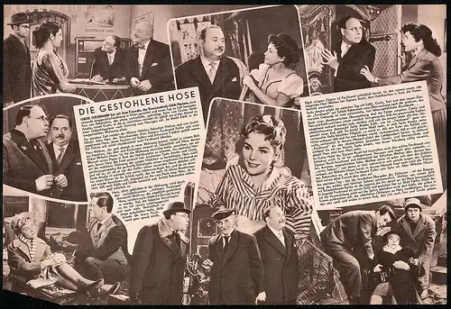 Filmprogramm DNF Nr. 3259, Die gestohlene Hose, Heinz Erhardt, Susanne Cramer, Regie Geza von Cziffra