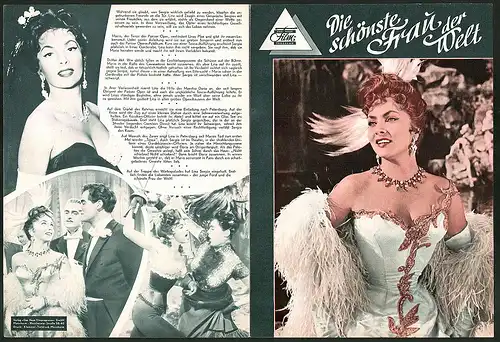 Filmprogramm DNF, Die schönste Frau der Welt, Gina Lollobrigida, Robert Alda, Anne Vernon, Regie Robert z. Leonard