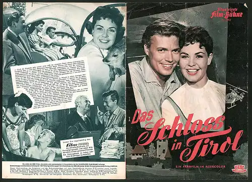 Filmprogramm IFB Nr. 3950, Das Schloss in Tirol, Erika Remberg, Karlheinz Böhm, Regie Geza von Radvanyi